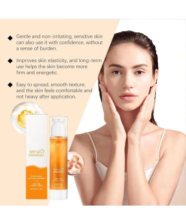 Shiny Sun Cream 50g Mild Moisturizing Sunscreen SPF 50+ Protection For Women And Men Lightweight Sunscreen Lotion - Buy Online on GoSupps.com