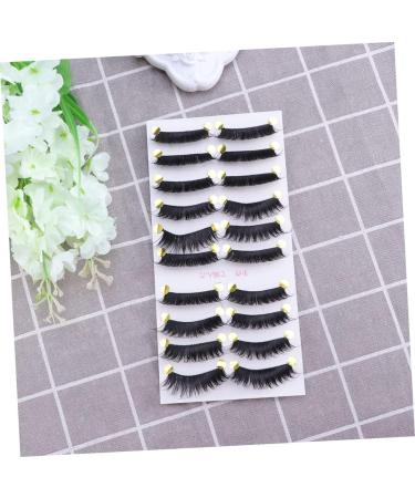 FRCOLOR 10 Pairs Natural False Lashes Lashes 3d Eyelash - Buy Online on GoSupps.com
