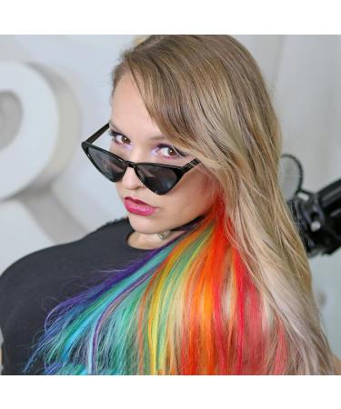 7 Pcs Silicone Highlight Cap Kit with Hook Needles and Dye Brushes - Hair Frosting and Tipping Cap for Girls - Buy Online on GoSupps.com