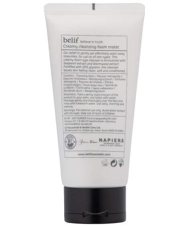 Belif Wormwood Cleansing Foam Face Cleanser 5.4 Fl Oz - Clean Beauty - Buy Online on GoSupps.com