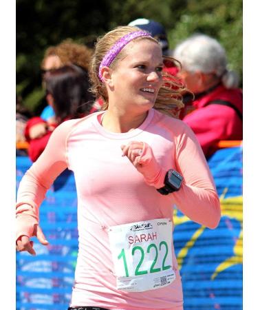 Sweaty Bands Viva Diva Pink Glitter Headband - Non-Slip Velvet-Lined Hairband for Women and Girls - Buy Online on GoSupps.com