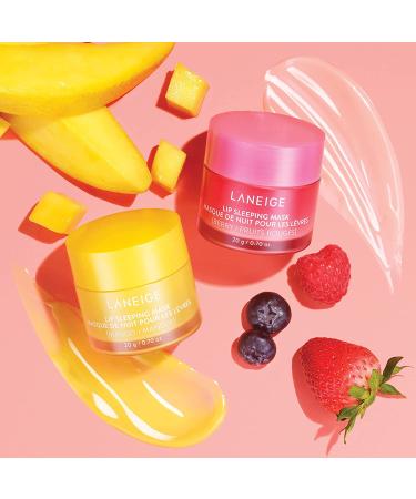 LANEIGE Lip Sleeping Mask - Hydrate & Nourish with Vitamin C & Antioxidants | Mango 0.7 oz - Buy Online on GoSupps.com