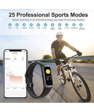 Zeacool Fitness Tracker Smart Watch | 1.10'' AMOLED Touch Screen | Waterproof | Heart Rate & Sleep Monitor | Black - Buy Online on GoSupps.com