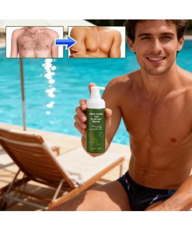  G n rique Body Hair Removal Cream For Men | 60ml Natural Hair Removal Cream For Men - For Face Armpits Arms Legs Thighs Intim Parts - Buy Online on GoSupps.com