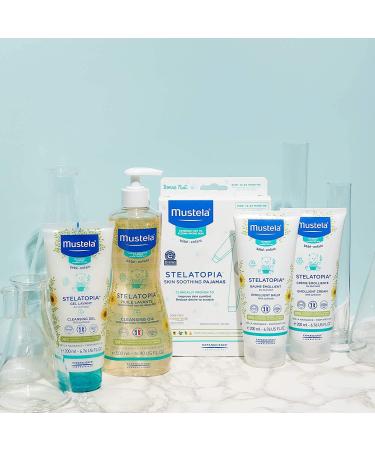 Mustela Stelatopia Cleansing Gel - Baby Face & Body Wash for Eczema-Prone Skin - Avocado & Sunflower Oil - Fragrance-Free - 16.9 fl. Oz - Buy Online on GoSupps.com