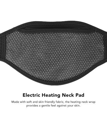 Heated Neck Massager - 5 Speed Vibration Washable & USB Heated Wrap for Home & Office Use | Best Relief & Comfort - Buy Online on GoSupps.com