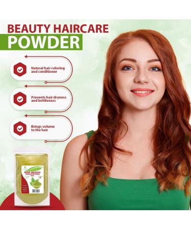 100g Red Henna Lawsonia Inermis Powder - Natural Hair Dye - Buy Online on GoSupps.com