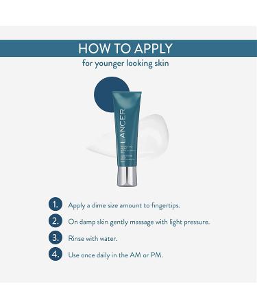 Lancer Skincare The Method Polish Facial Exfoliator & Face Wash for Normal-Combination Skin - 4.2 Fl Oz - Buy Online on GoSupps.com