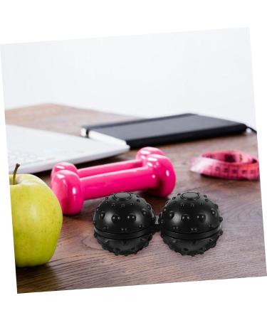 Beavorty 3-St Massage Roller & Trigger Point Balls | Rattan Glass Holder & Peanut Massage Globe for Feet | International Shipping Available - Buy Online on GoSupps.com