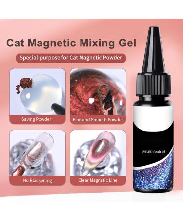Clear Nail Gel Long-Lasting Manicure Adhesive 30ml - Polish Mixing Gel | For Beginners Home Manicure Projects and Salon Practice - Buy Online on GoSupps.com
