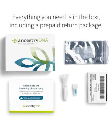 AncestryDNA Genetic Ethnicity Test Kit | Get Your Ethnicity Estimate - Buy Online on GoSupps.com