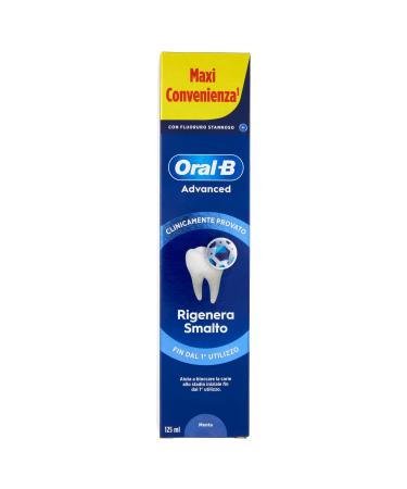 Oral-B Oral-B Advanced Toothpaste Regenerates Enamel Peppermint & Eucalyptus Flavor 125 ml Advanced Sensitivity Protection 125 ml