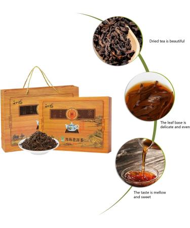 Pu erh Tea Bags Premium 5 Years Aged Puerh Black Tea Loose Leaf Chinese Yunan Puerh Tea 350g/12.35ounce - Buy Online on GoSupps.com