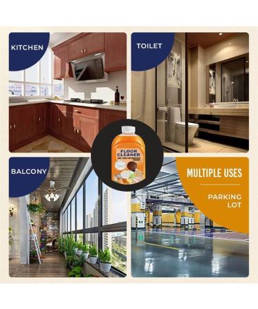 Powerful Decontamination Floor Cleaner Laminate Floor Cleaners Concentrate Wood Floor Cleaning Polishing Brightening For Tile And Wood Floors 100ml (1pcs) - Buy Online on GoSupps.com