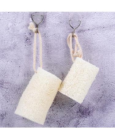 Premium Natural Loofah Sponge Set - Exfoliating Spa Shower & Bath Sponges for Luxury Home Care - Buy Online on GoSupps.com