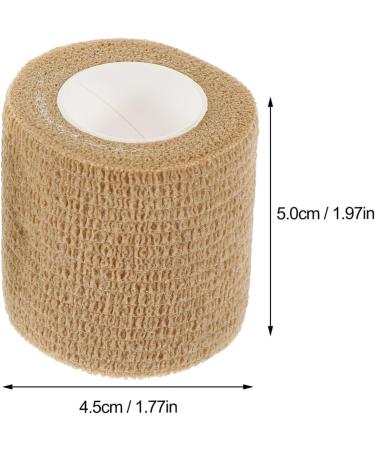 KALLORY 12 Rolls Athletic Tape - Adhesive Cotton Wraps for Wounds Knee Pain & Foot Support | International Shipping Available - Buy Online on GoSupps.com