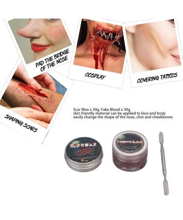 Best Halloween SFX Makeup Kit | Bruise & Scar Effects for Parties | Body Paint & Tools Included - Buy Online on GoSupps.com