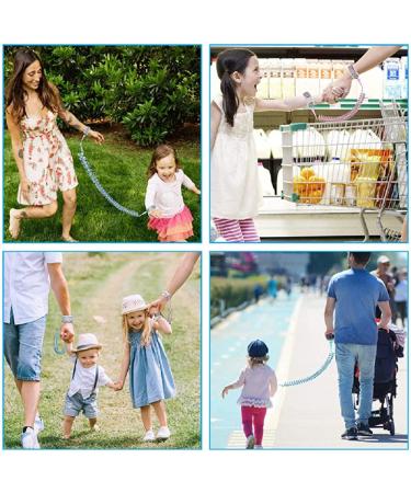 Kids Toddler Safety Harness Leash | Anti Lost Wrist Link | Child Walking Rope in Blue - Buy Online on GoSupps.com