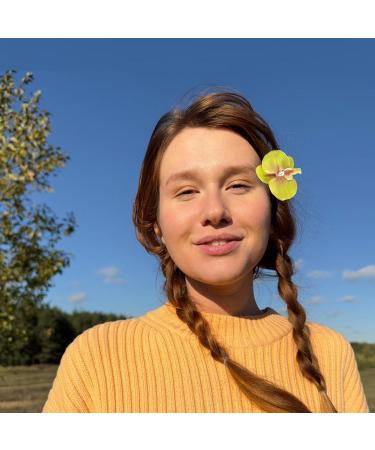 Bekecidi 6-Color Bohemian Style Floral Hair Clips - Seaside Wedding & Party Hair Accessories - Charming and Durable Set of 6 - Buy Online on GoSupps.com