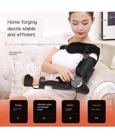 Electric Elbow Joint Rehabilitation Device Hinged Elbow Brace Arm Exerciser Arm Flexion And Extension Trainer Elbow Protector For Stroke Hemiplegia Patients right - Buy Online on GoSupps.com