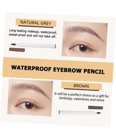 Angoily 12 Pcs Four Forked Eyebrow Pencil Miss Brush Water Proof - Buy Online on GoSupps.com