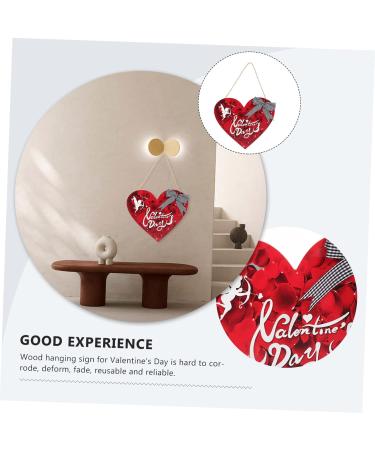Zerodeko Decor Accessory Hanging Wood Wooden Decoration Ornament Wall Lovely Decorative Door Festival - Buy Online on GoSupps.com