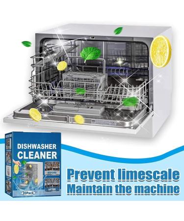 Dishwasher Tablets Dishwasher Cleaning Tablets Removes Limescale Build Up Dishwasher Cleaner for Kitchen Tableware Care Dishwasher Detergent (2box) - Buy Online on GoSupps.com