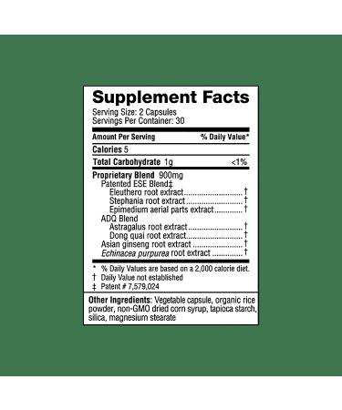 Plantiva ImmuneDx - Vegan Immune Boost Supplement with Echinacea & Ginseng - 60 Capsules - Buy Online on GoSupps.com
