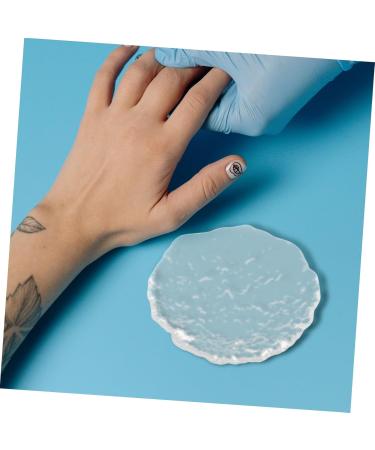 Outanaya Palette De M lange Verre Transparent Pour Vernis Plateau De Maquillage Pour Manucure Et Cr ation Artistique Outil Pratique De Pr sentation Et Organisation Des Couleurs - Buy Online on GoSupps.com