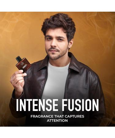 Smokey Eau De Parfum Perfume for Men with Aged Whisky & Sandalwood | Premium Long-Lasting Smoky & Woody Fragrance 50ml - Buy Online on GoSupps.com