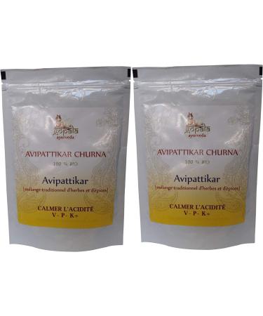 GOPALA AYURVEDA AVIPATIKAR Powder (USDA Certified Organic) Ayurvedic Herb - 250g Zip Lock Pouch (Pack of 2)