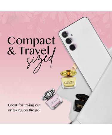 Versace Perfume for Women Set of 4 Mini Bright Crystal Yellow Diamond Crystal Noir Bright Crystal Absolu Perfume for Women Fragrance Sampler Set Designer Womens Samples (4 Count 0.17 oz) - Buy Online on GoSupps.com