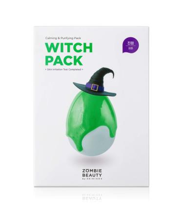 SKIN1004 Witch Pack (1box - 8ea) | Creamy Mud Pack with Green Tea Water Calming Purifying Pore Care