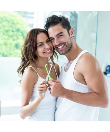 Ouligay 2-Piece Tuft Toothbrush Set | Soft Small Toothbrushes for Gaps & Braces | International Shipping - Buy Online on GoSupps.com