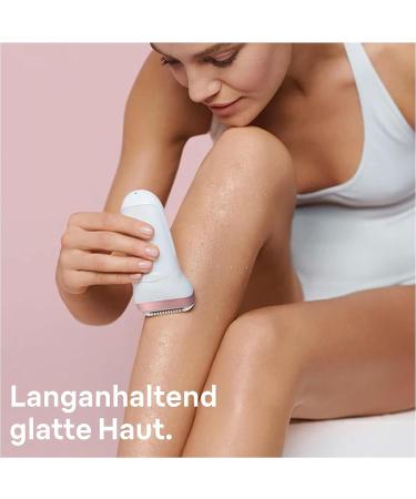 Braun Silk- pil 9 Women s Epilator - Long-lasting Hair Removal | Facial Brush & Trimmer - 9-855 White/Rose Gold - Buy Online on GoSupps.com