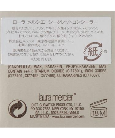 Laura Mercier Secret Concealer 3 - Medium Intensity, Cool Undertones, 0.08 oz - Buy Online on GoSupps.com