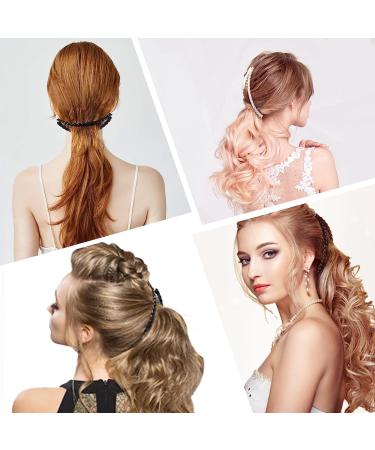 Stylish and Practical Hair Accessories Set - 5 PCS Long Hair Banana Clips Comb Fish Shape Grip Slide for Women - Buy Online on GoSupps.com