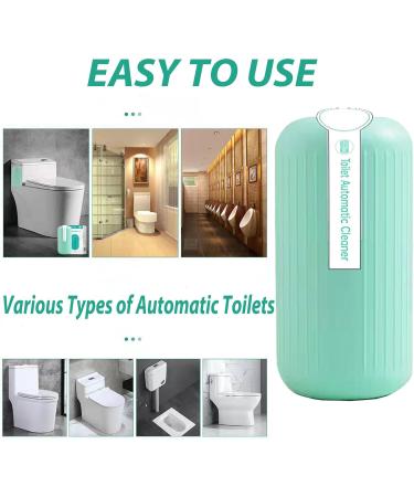 2Pcs Automatic Toilet Cleaner(2 Bottles PACK) Karzy klean Toilet Cleaner Easy to Clean Leaving Your Toilet Looking Fresh (2) - Buy Online on GoSupps.com