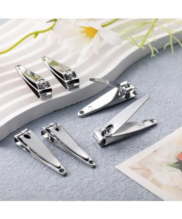 450 Pcs Stainless Steel Nail Clippers Bulk - Portable Toenail & Manicure Trimmer for Men & Women - Durable Travel Pedicure Clippers - Buy Online on GoSupps.com