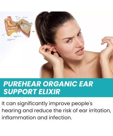 Organic Ear Care Solution Ear Discomfort Cleaning Earwax Body Comfort Ear Massage Daily Care Drops - Buy Online on GoSupps.com
