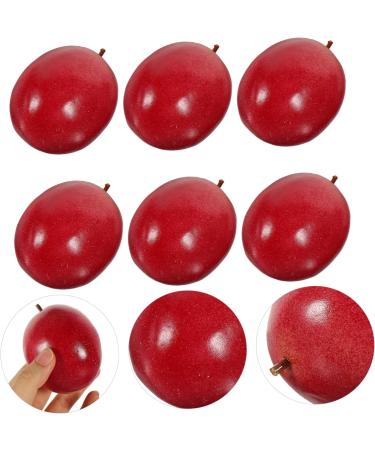 ORFOFE 6pcs Home Decor Fruits Aesthetic Room Decor Fruit Theme Party Decorations Foam Fruit Figurines Photo Accessory Fake Fruit Passion Fruit Red Delicious high Density Foam - Buy Online on GoSupps.com
