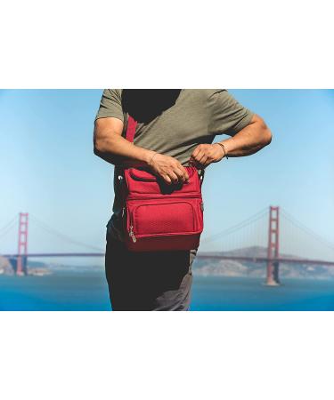 PICNIC TIME New England Patriots Pranzo Lunch Tote - Red | Officially Licensed NFL Merchandise - Buy Online on GoSupps.com