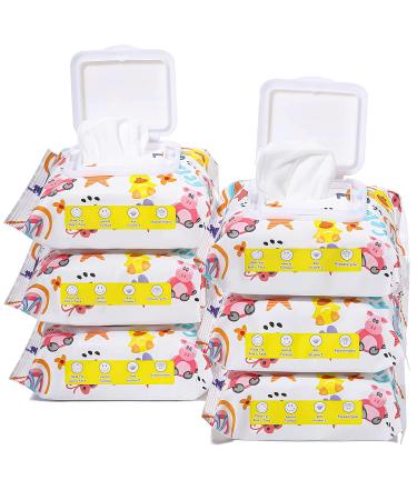 Baby Wipes - HAPPY BUM Saline Baby Wipes  Hypoallergenic  Unscented  180 Count (6 Packs of 30 Wipes) Saline Nose and Face Wipes - Buy Online on GoSupps.com