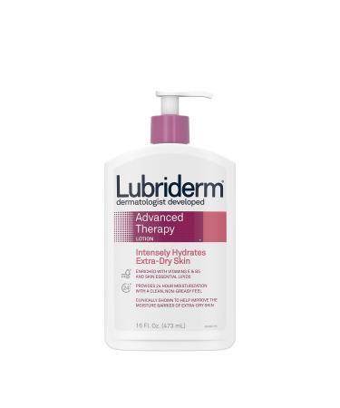 Lubriderm Lotions Advanced Therapy 16 Ounce (Pack of 6) 16 Fl Oz (Pack of 6) Advanced Therapy