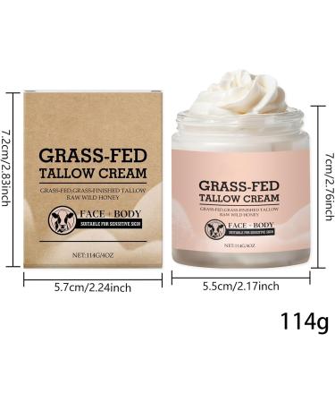  Buhygn According to EEF For Skin Deep Moisturizing Cream Beef Moisturizing Cream Deep Hydration Fast Absorption 114g For Face and Body Dry Skin - Buy Online on GoSupps.com