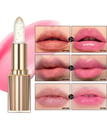  G n rique Color Change Lipstick Mood Reactive Tinted Balm Gold Crystal Shimmer Hydrating Plumper Stain Long-Lasting Glossy Makeup Cosmetic for Women Teens Girls Daily Looks - Buy Online on GoSupps.com
