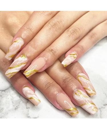 Gold Chrome Gel Nail Polish Glitter Liner - Metallic Painting Gel Liner Nail Art - Liner Painted Gel for Metal Glitter liner drawing and Nail Color Painting UV Liner Nail Gel - Buy Online on GoSupps.com