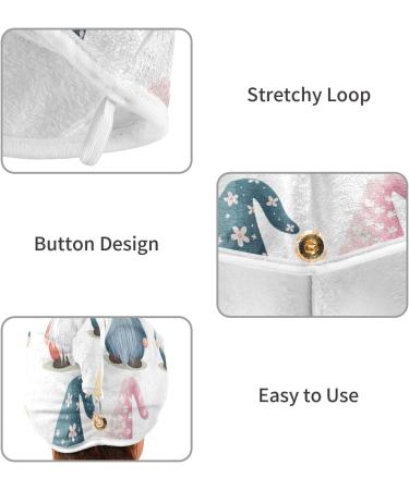 Buy Six Dwarf Hair Towels - Super Absorbent Quick Dry Hair Turbans 2 Pack for Women & Girls | International Shipping Available - Buy Online on GoSupps.com