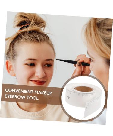 Ipetboom 1 Roll Stickers Eyebrow Stencil Eyebrow Shaping Aid Brow Ruler Eyebrow Mapper Tool Make up Labeling - Buy Online on GoSupps.com