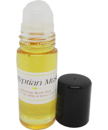Egyptian Musk Scented Body Oil Fragrance Roll-On - Gold - 1 oz. - ID#6306 1 Fl Oz (Pack of 1)